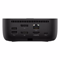 HP USB-C 100W G6 Dock Avec fil USB 3.2 Gen 2 (3.1 Gen 2) Type-C Noir - Vue supplémentaire 6