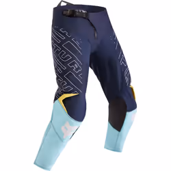 FOX 180 Elevated Pantalons de motocross pour jeunes, bleu, taille 28