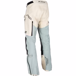 Klim Adventure Rally Gore-Tex Pantalon textile moto enduro, gris-vert-orange, taille 36 pour Hommes