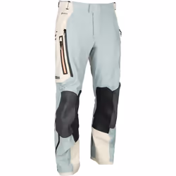 Klim Adventure Rally Gore-Tex Pantalon textile moto enduro, gris-vert-orange, taille 38 pour Hommes