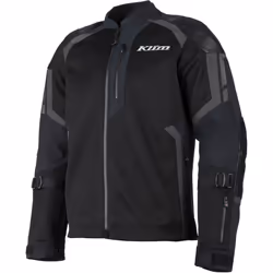 Klim Induction Pro 2025 Blouson en cuir/textile en maille de moto perforée, noir, taille 2XL pour Hommes