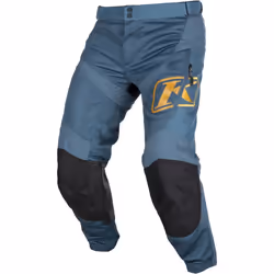 Klim Mojave In The Boot 2025 Pantalon de motocross, vert-bleu-brun-or, taille 34 pour Hommes