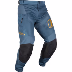 Klim Mojave In The Boot 2025 Pantalon de motocross, vert-bleu-brun-or, taille 34 pour Hommes