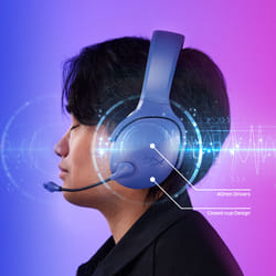 HyperX Cloud Jet – Casque de jeu sans fil (bleu clair)
