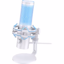 HyperX QuadCast 2 - USB Microphone (Frost) Gris Microphone de table