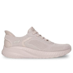 Chaussures - SKECHERS - Bobs Sport Squad Chaos - Femme - Beige - A élastique - Plat