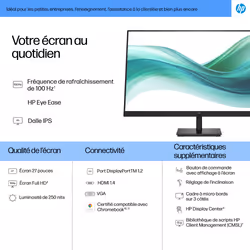 HP Series 3 Pro Écran FHD 27 pouces – 327pf - Vue supplémentaire 3