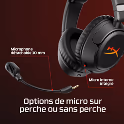 HyperX Cloud Flight 2 - Wireless Gaming Headset (White) - Vue supplémentaire 7