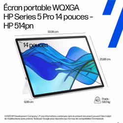 HP Series 5 Pro Écran portable 14 pouces WQXGA – 514pn - Vue supplémentaire 8