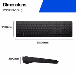 HP Clavier hybride multi-appareil 490K - Vue supplémentaire 2