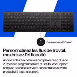 HP Clavier hybride multi-appareil 490K - Vue supplémentaire 4