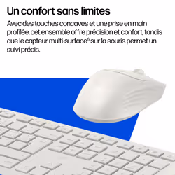 HP Ensemble clavier et souris hybride multi-appareils 495C - Vue supplémentaire 3