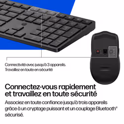 HP Ensemble clavier et souris hybride multi-appareils 495C - Vue supplémentaire 5