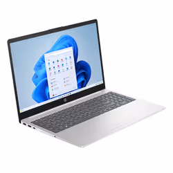 HP Laptop 15-fc0118nf AMD Ryzen™ 7 5825U Ordinateur portable 39,6 cm (15.6") Full HD 16 Go DDR4-SDRAM 512 Go SSD Wi-Fi 6 (802.11ax) Windows 11 Home Argent