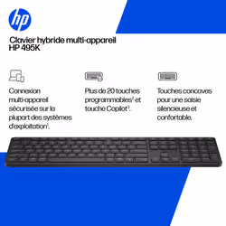 HP Clavier hybride multi-appareil 495K - Vue supplémentaire 3