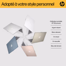 HP Laptop 15-fc0120nf AMD Ryzen 7 5825U 15.6" PC portable Full HD 16Go RAM 512Go SSD Argent - Vue supplémentaire 6
