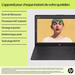 HP Laptop 15-fd0129nf Intel Core i7-1355U 15.6" PC portable Full HD 16Go RAM 512Go SSD Argent - Vue supplémentaire 4