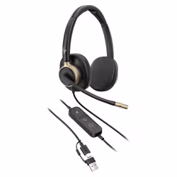 HP Poly Micro-casque filaire USB binaural Mission 825 - Vue supplémentaire 3