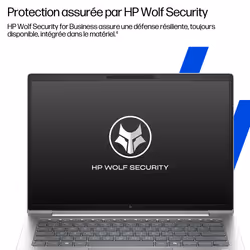 HP AD4E5ET laptop Intel Core Ultra 7 255U Ordinateur portable 35,6 cm (14") WUXGA 32 Go DDR5-SDRAM Wi-Fi 7 (802.11be) Windows 11 Pro AI PC