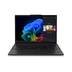 Lenovo ThinkPad T16 Gen 4 (AMD) Copilot+ PC AMD Ryzen AI 7 350 Ordinateur portable 40,6 cm (16") WUXGA 32 Go DDR5-SDRAM 1 To SSD Wi-Fi 7 (802.11be) Windows 11 Pro Allemand Noir