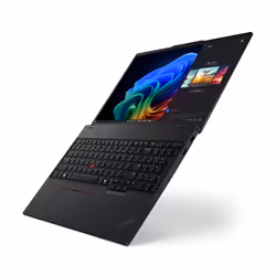 Lenovo ThinkPad T16 Gen 4 (AMD) Copilot+ PC AMD Ryzen AI 7 350 Ordinateur portable 40,6 cm (16") WUXGA 32 Go DDR5-SDRAM 1 To SSD Wi-Fi 7 (802.11be) Windows 11 Pro Allemand Noir