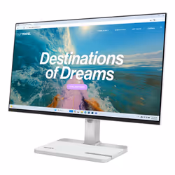 Lenovo L24D-4C écran plat de PC 23.8" Full HD LCD Gris - Vue supplémentaire 2
