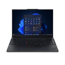 Lenovo ThinkPad E16 Gen 3 (AMD) AMD Ryzen™ 5 220 Ordinateur portable 40,6 cm (16") WUXGA 16 Go DDR5-SDRAM 512 Go SSD Wi-Fi 6E (802.11ax) Windows 11 Pro Noir Français
