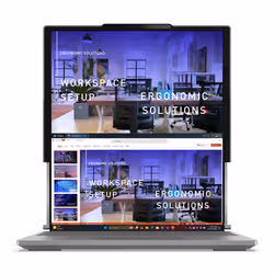 Lenovo ThinkBook Plus G6 Rollable Copilot+ PC Intel Core Ultra 7 258V PC portable 16.7" 32Go RAM 1To SSD Wi-Fi 7 Win11 Français Gris - Vue supplémentaire 4
