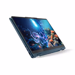 Lenovo Yoga 7 2-in-1 14AKP10 Copilot+ PC AMD Ryzen AI 7 350 Hybride (2-en-1) 14" PC portable Écran tactile WUXGA 16Go RAM 512Go SSD Wi-Fi 7 Win11 Français Bleu - Vue supplémentaire 3