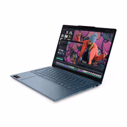 Lenovo Yoga Slim 7 14AKP10 Copilot+ PC AMD Ryzen AI 7 350 PC portable 14" WUXGA 32Go RAM 1To SSD Wi-Fi 7 Win11 Français Bleu - Vue supplémentaire 4