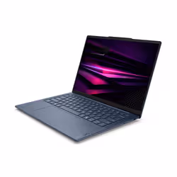 Lenovo Yoga Slim 7 14Q8Y11 Copilot+ PC Snapdragon X2P-42-100 Ordinateur portable 35,6 cm (14") WUXGA 16 Go LPDDR5x-SDRAM 512 Go SSD Wi-Fi 7 (802.11be) Windows 11 Home Français Bleu - Vue supplémentaire 3