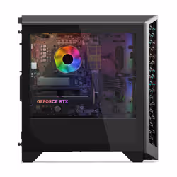Lenovo LOQ Tower 26ADR10 AMD Ryzen™ 7 8745HX 16 Go DDR5-SDRAM 512 Go SSD NVIDIA GeForce RTX 5060 Windows 11 Home PC Noir - Vue supplémentaire 4
