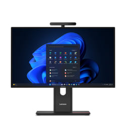 Lenovo ThinkCentre M90a Gen 6 Intel Core Ultra 7 265 60,5 cm (23.8") 1920 x 1080 pixels PC All-in-One 16 Go DDR5-SDRAM 512 Go SSD Windows 11 Pro Wi-Fi 6E (802.11ax) Noir