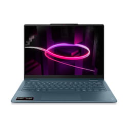 Lenovo Yoga 7 2-in-1 14AGP11 Copilot+ PC AMD Ryzen AI 7 445 Hybride (2-en-1) 35,6 cm (14") Écran tactile WUXGA 24 Go LPDDR5x-SDRAM 512 Go SSD Wi-Fi 7 (802.11be) Windows 11 Home Français Bleu
