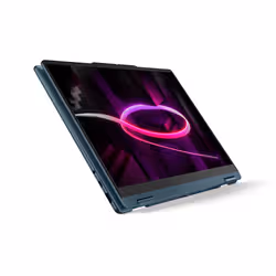 Lenovo Yoga 7 2-in-1 14AGP11 Copilot+ PC AMD Ryzen AI 7 445 Hybride (2-en-1) 35,6 cm (14") Écran tactile 2.8K 32 Go LPDDR5x-SDRAM 1 To SSD Wi-Fi 7 (802.11be) Windows 11 Home Français Bleu - Vue supplémentaire 2