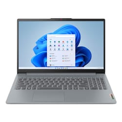 Lenovo IdeaPad Slim 3 15AMN8 AMD Ryzen™ 3 30 Ordinateur portable 39,6 cm (15.6") Full HD 8 Go LPDDR5-SDRAM 128 Go SSD Wi-Fi 6 (802.11ax) Windows 11 Home in S mode Français Gris