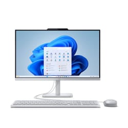 Lenovo A100 Intel® N N100 60,5 cm (23.8") 1920 x 1080 pixels PC All-in-One 16 Go DDR5-SDRAM 512 Go SSD Windows 11 Home Wi-Fi 6 (802.11ax) Gris