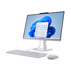 Lenovo A100 Intel® N N100 60,5 cm (23.8") 1920 x 1080 pixels PC All-in-One 16 Go DDR5-SDRAM 512 Go SSD Windows 11 Home Wi-Fi 6 (802.11ax) Gris - Vue supplémentaire 3