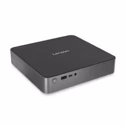 Lenovo IdeaCentre Mini 01Q8X10 Snapdragon X1-26-100 32 Go LPDDR5x-SDRAM 512 Go SSD Windows 11 Home Mini PC Gris - Vue supplémentaire 3