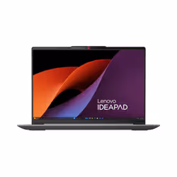 Lenovo IdeaPad Slim 5 14Q8X9 Copilot+ PC Snapdragon X1-26-100 Ordinateur portable 35,6 cm (14") WUXGA 16 Go LPDDR5x-SDRAM 512 Go SSD Wi-Fi 7 (802.11be) Windows 11 Home Français Gris - Vue supplémentaire 2