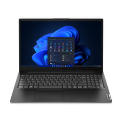 Lenovo V15 G4 AMN AMD Ryzen™ 3 7320U Ordinateur portable 39,6 cm (15.6") Full HD 8 Go LPDDR5-SDRAM 256 Go SSD Wi-Fi 6 (802.11ax) Windows 11 Pro Français Noir