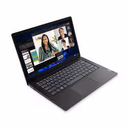 Lenovo V14 G4 AMN AMD Ryzen™ 5 7520U Ordinateur portable 35,6 cm (14") Full HD 8 Go LPDDR5-SDRAM 256 Go SSD Wi-Fi 6 (802.11ax) Windows 11 Pro Français Noir - Vue supplémentaire 2