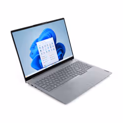 Lenovo ThinkBook 16 G8 IAL Intel Core Ultra 9 185H Ordinateur portable 40,6 cm (16") WUXGA 16 Go DDR5-SDRAM 512 Go SSD Wi-Fi 6E (802.11ax) Windows 11 Pro Français Gris - Vue supplémentaire 2