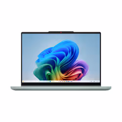 Lenovo IdeaPad 5 2-in-1 14AGP11 Copilot+ PC AMD Ryzen AI 7 445 Hybride (2-en-1) 35,6 cm (14") Écran tactile WUXGA 16 Go DDR5-SDRAM 512 Go SSD Wi-Fi 7 (802.11be) Windows 11 Home Français Vert, Gris - Vue supplémentaire 2