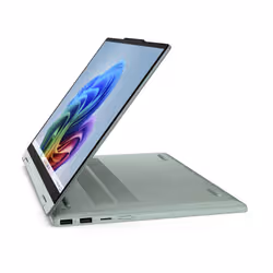Lenovo IdeaPad 5 2-in-1 14AGP11 Copilot+ PC AMD Ryzen AI 7 445 Hybride (2-en-1) 35,6 cm (14") Écran tactile WUXGA 16 Go DDR5-SDRAM 512 Go SSD Wi-Fi 7 (802.11be) Windows 11 Home Français Vert, Gris - Vue supplémentaire 8