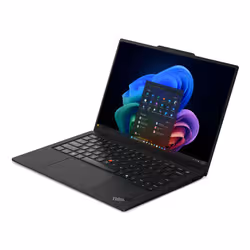 Lenovo ThinkPad X1 Carbon Gen 14 Aura Edition Copilot+ PC Intel Core Ultra 7 355 Ordinateur portable 35,6 cm (14") Écran tactile WUXGA 32 Go LPDDR5x-SDRAM 512 Go SSD Wi-Fi 7 (802.11be) Windows 11 Pro Noir Français - Vue supplémentaire 3