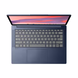 Lenovo Chrome 14ITN11 N355 Chromebook 14" PC portable WUXGA 8Go RAM 128Go UFS Wi-Fi 6E ChromeOS Français Bleu - Vue supplémentaire 2