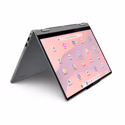 Lenovo Chrome 2in1 14ITN10 N355 Chromebook 14" PC portable Écran tactile WUXGA 8Go RAM 128Go UFS Wi-Fi 6E ChromeOS Français Gris - Vue supplémentaire 3
