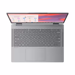 Lenovo Chrome 2in1 14ITN10 N355 Chromebook 14" PC portable Écran tactile WUXGA 8Go RAM 128Go UFS Wi-Fi 6E ChromeOS Français Gris - Vue supplémentaire 4