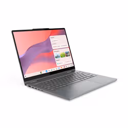 Lenovo Chrome 2in1 14ITN10 N355 Chromebook 14" PC portable Écran tactile WUXGA 8Go RAM 128Go UFS Wi-Fi 6E ChromeOS Français Gris - Vue supplémentaire 7